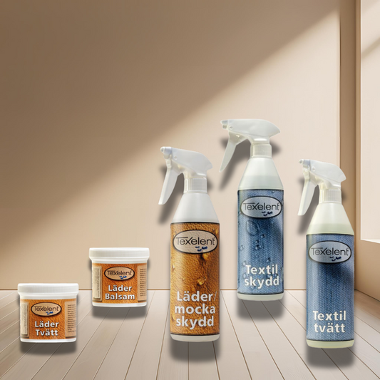 Texelent Premium Kit: Textile & Leather Care